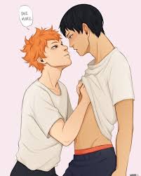 Yes One More Credit To Owner Haikyuuyaoi Haikyuu Manga Japan Cute Love Boy Boyxboy Boyfriend Ship Kagehina Haikyuu Kageyama Haikyuu Anime