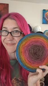 These colors totally give a fall vibe to me. am I crazy? , ✨️ Pattern is  the Bohemian Vest by @theedgeof17, ✨️ Yarn is Mandala Bonus Bundle in  Chimera by @lionbrandyarn ( 1.5 cakes used with a 4.5 ...