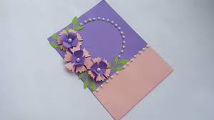 Depending on what kind of greeting card you plan to make, you'll need glue, scissors or a paper cutter, paper or blank cards, envelopes, small decorations to put on the card, and a pen or pencil. Diy Handmade Greeting Card How To Make Paper Card For Birthday Greetings Valentine Day Eid Card Youtube