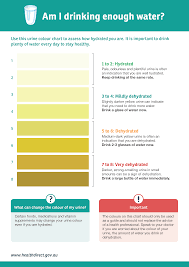 Urine Colour Chart Healthdirect