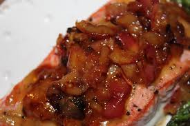 It was my day off from. Mozcon Glazed Salmon With Rainier Cherry Compote Graphitas