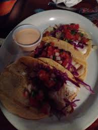 You want to serve a few different options that enhance the experience of toppings: Fish Tacos Picture Of The Black Pearl Oyster Bar Galveston Island Tripadvisor