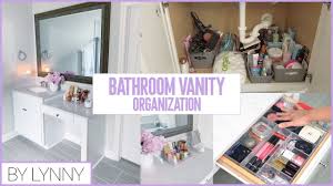 But there are many options to consider when choosing a new vanity — or organizing the interior of the one you already have. Bathroom Vanity Organization Bathroom Storage Ideas By Lynny Youtube