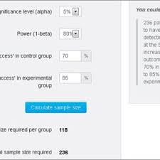 Author S Excel File For Sample Size Calculation Chi Squared Test Download Scientific Diagram