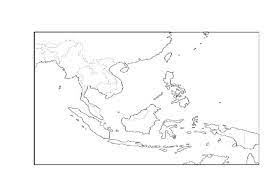 Peta putih hitam indonesia gambar buta lengkap negara provinsi asia dengan soal tenggara pulau sketsa asean nama kelas ips terbaru. Peta Asia Tenggara Kosong