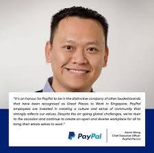 Delighted with our being awarded a Great Place to Work, Singapore.