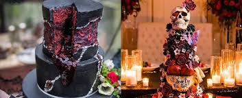 Ravens and crows are synonymous with all things dark and spooky, this creepy . Top 80 Best Halloween Wedding Cake Ideas Spooky Themed Designs