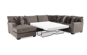 Get the best deal for gray sectionals from the largest online selection at ebay.com. Luxe Gray 4 Piece Right Arm Facing Bob O Pedic Gel Queen Sleeper Sectional With Chaise In 2021 Sleeper Sectional Sectional Sleeper Sofa Sectional Living Room Sets