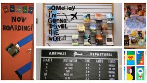 Print and frame these posters for a quick and easy way to decorate your room! Travel Classroom Theme Ideas Bulletin Boards Decor And More