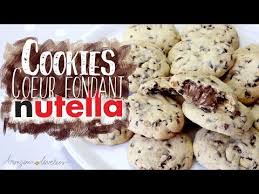 Comment Faire Des Cookies Coeur Fondant Nutella Recette Facile Patisserie Pour Les Nuls Bonjour Comment Faire Des Cookies Nutella Recette Cookies Recette