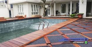 Maybe you would like to learn more about one of these? Project Lantai Kayu Di Tepi Kolam Renang Dengan Decking Bengkirai Rajawali Parquet