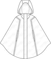 Schnittmuster Cape 10 2011 101b Cape Nahen Burda Style Schnittmuster Cape