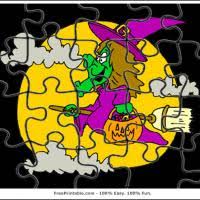 These printable halloween jigsaws are a great little activity which older kids can make themselves (or for younger siblings) or which you can make for younger children to enjoy. Heart Flower Jigsaw Puzzle