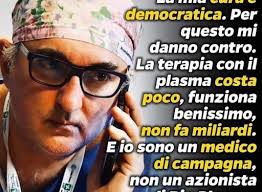 Giuseppe de donno afferma che la plasmaterapia funziona. Pqw7di1l7o5kkm