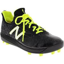Black And Yellow New Balance Cleats New Balance Francisco Lindor Baseball Cleats Boys Black Neon Green White Baseball Cleats Boy Shoes Cleats