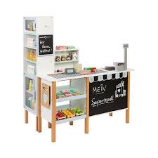 Musterkind Kaufladen Supermarkt Alnus Weiss Graublau 1 Ikea Kids Kitchen Ikea Kids Kids Cafe