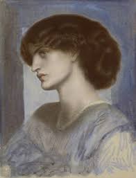 Kunstafdrukken door Dante Gabriel Rossetti