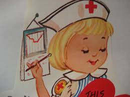 Vtg Valentine Card Cardio Rn Nurse Red Cross Chart Don T Break My Heart Unused Weird Valentines Vintage Valentines Valentines