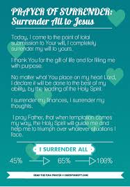 What does the bible say about surrender to god? Pin On Prayer