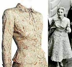 Pin By Lidia Regina On Grace Kelly Ceremony Dresses Civil Ceremony Wedding Dress Fashion Costume