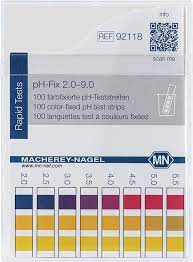 pH test strips, pH-Fix 2.0-9.0, fixed indicator, MN | MACHEREY-NAGEL
