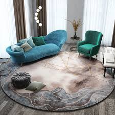 Soft round area rug for girls bedroom,4 ft pink circle rug for nursery room, fluffy carpet for kids room, shaggy area rug decorhomerug 4.5 out of 5 stars (12) sale price $42.47 $ 42.47 $ 56.63 original price $56.63 (25%. Nordic Carpets For Living Room Home Decorative Round Carpet Bedroom Sofa Coffee Table Round Rug Modern Study Room Floor Mat Carpet Aliexpress
