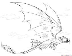 How To Draw Toothless Flying Super Coloring Coloriage Dragon Dessin De Dragon Coloriage