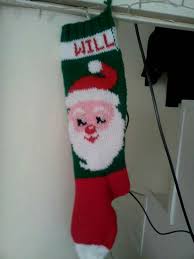 Check spelling or type a new query. Mary Maxim Knit Santa Stocking With Name Stockings With Names Santa Stocking Stockings