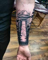 Cool 3d alien head skull tattoo. Pin On Tattoos
