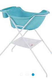 The stand puts the baby bath at waist height to help stop mom's backaches and pains from kneeling or bending during bath time. Baby Bath With Stand Bath Time Tubs Gauteng R300 00 Https Babydorie Co Za Second Hand Baby Tubs Baby Bath With Stand Baby Tub Baby Bath With Stand Baby