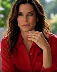 Extremely beautiful pose of Sandra Bullock