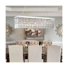 Whether you want your dining room to be elegant and formal or cozy and friendly, modern dining room lighting fixtures can be used to complete the ambiance. Crystop Clear K9 Crystal Chandelier Dining Room Light Fixtures Polished Chrome For Sale Online Ebay