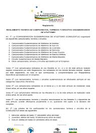 Este pasado sábado se disputó el campeonato de españa de clubes sub20 donde se han proclamado campeones el go fit athletics en hombres y el valencia club atletismo, ambos, en su propia casa. Reglamento Reglamento Tecnico De Campeonatos Torneos Y Circuitos Sadamericanos De Atletismo