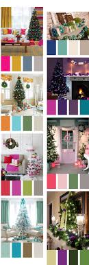 Ideas for a combination of red and purple christmas decor. Remodelaholic Decorating With Non Traditional Christmas Colors
