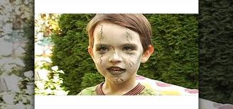 green zombie look for a little kid