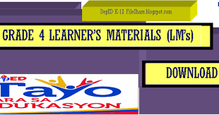 4th quarter filipino 2 week 6 gamit melc mapeh music quarter 1 week 4 module based rhythm steady beat. Grade 4 Learner S Materials Lm S Deped K 12 File Share