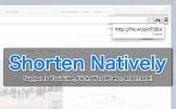 Url Shortener for Chrome