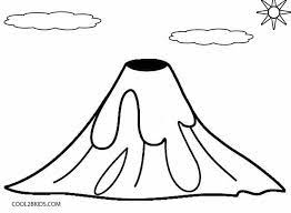 Learning about volcanoes free printables and resources. Printable Volcano Coloring Pages For Kids Cool2bkids Coloring Pages For Kids Coloring Pages Preschool Coloring Pages