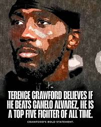 Angel Reese, Battling A Back Injury, Still Towers Over Terence Crawford As  He Gears Up For His Fight Against Canelo.