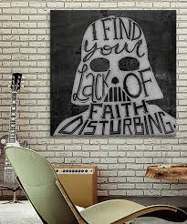 Look What I Found On Zulily Darth Vader Lack Of Faith Gallery Wrapped Canvas By Star Wars Zulilyfinds Star Wars Nerd Gallery Wrap Canvas Youth Room