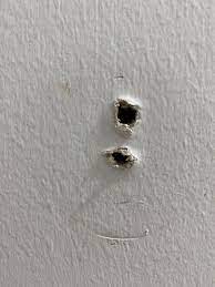 Big Hole To Reinstall Towel Bar