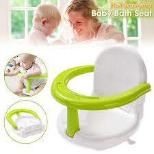 Wonder how to do a baby bath? Multifunctional Infant Baby Bath Tub Chair Seat Anti Skid Foldable Shower Seat Feeding Chair Wish