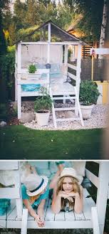 Spielhaus Fur Den Garten Selber Bauen Diy Anleitung Diy Garten Zenideen Play Houses Build A Playhouse Diy Garden Decor