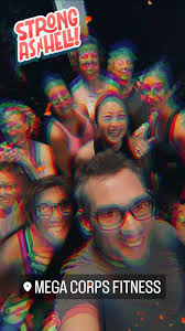 Survived my first Mega RED 🔥 @Mega Corps Fitness @MABfit @Amy Braswel...