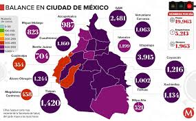 Hoy afortunadamente se nos notificó que, de acuerdo al semáforo del gobierno de méxico, ya cumplimos las condiciones para pasar al semáforo amarillo, indicó el funcionario capitalino. Coronavirus En Cdmx Mapa De Casos De Covid 19 Por Alcaldia 24 De Mayo