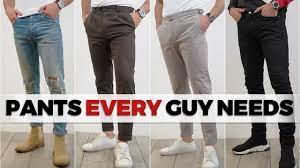 5 Pants Every Guy Needs In His Closet Alex Costa Youtube Winter Outfits Men Simple Winter Outfits Type Of Pants