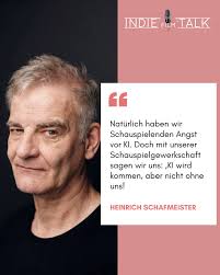 Heinrich Schafmeister ist Schauspieler, langjähriges  BFFS-Vorstandsmitglied, Mitverhandler des ersten deutschen KI-Tarifvertrags  Bundesverband Schauspiel e.V. (BFFS) 🎞️📽️🎙️ Mit ihm Oliver Schütte und  Prof. Dr. Matthias Wölfel sprechen wir in der ...