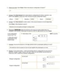 Follow the instructions to go through the simulation. Student Exploration Electron Configuration Gizmo Answer Key Activity B In Some Cases The Diagonal Rule