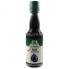 Mccormick4 color pigment (red, yellow, green, blue). Mccormick Blue Food Color 20ml