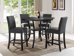 Comedor Alto Redondo C 4 Sillas Tepito Club
